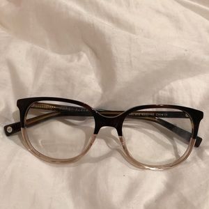 Warby Parker glasses, no prescription, never worn